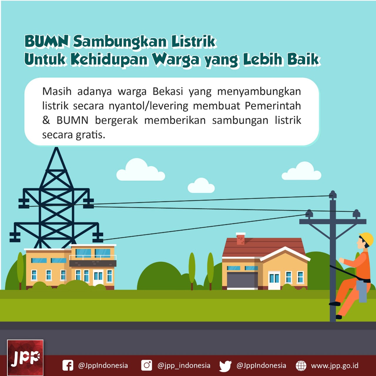 BUMN Sambungjan Listrik Untuk Kehidupan Warga yang Lebih Baik - 20190130